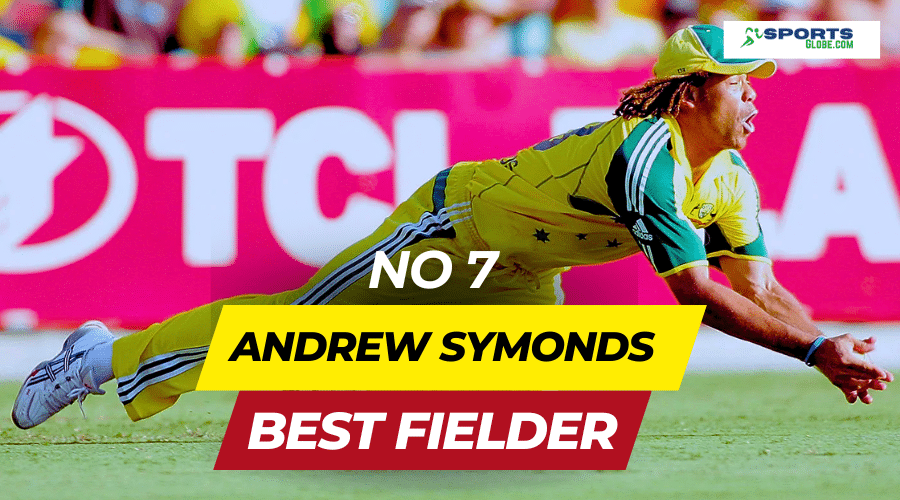 Andrew Symonds taking catch and showing his best fielding skill